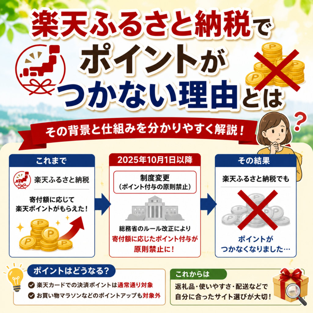 ふるさと納税　楽天　乗り換え