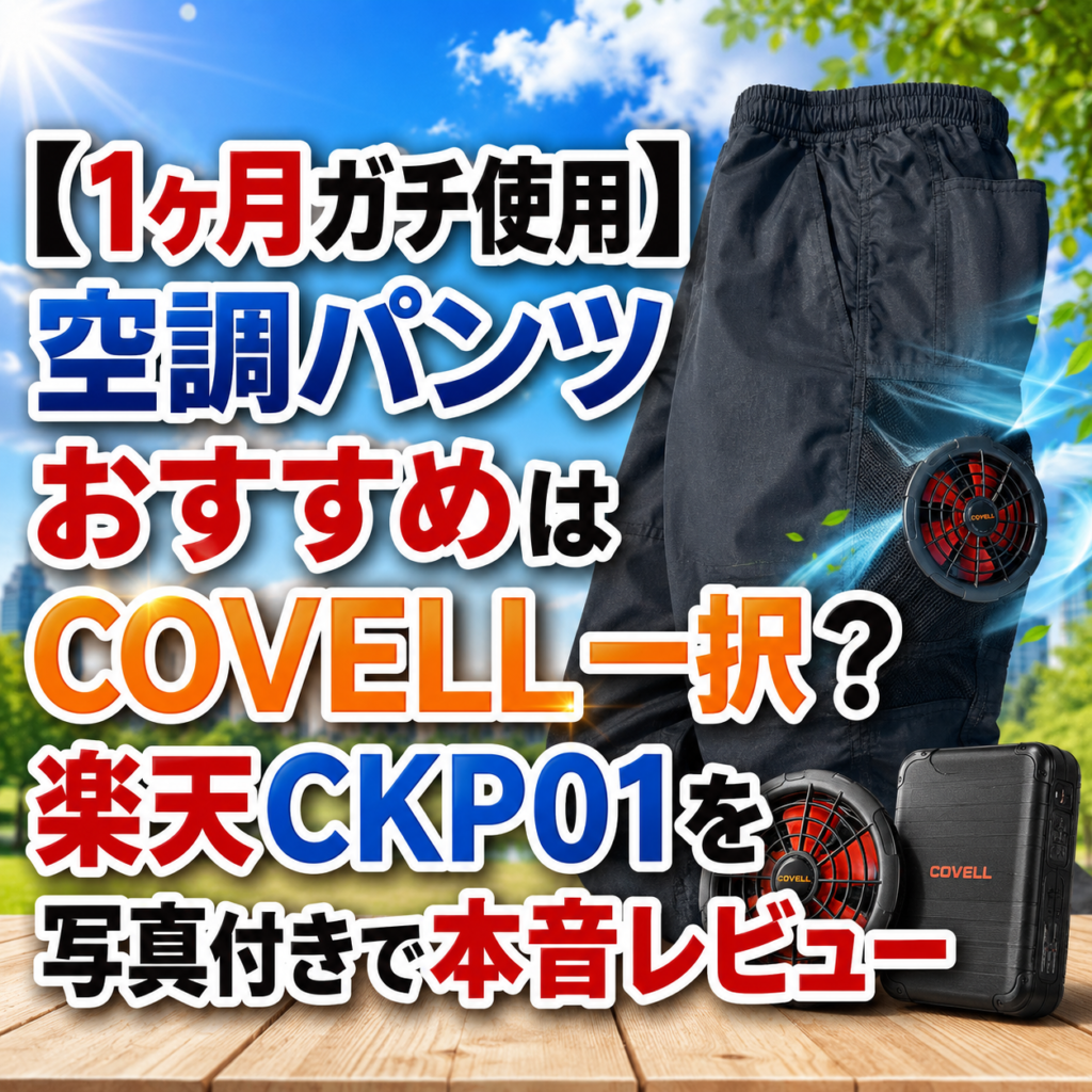 空調パンツ おすすめ 一択　楽天COVELL